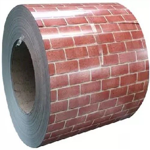 Bobina galvanizada com revestimento colorido