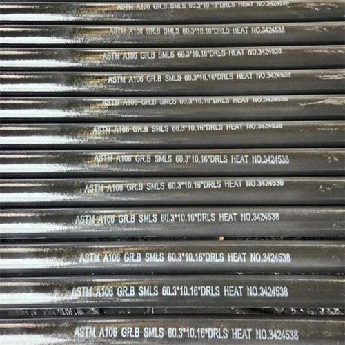 TUBO DE AÇO CARBONO ASTM A106 GRAU B / C