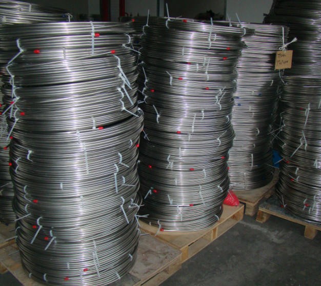 Tubo En Bobina De Acero Inoxidable ASTM A269 TP316L Recocido Brillante (BA) factory